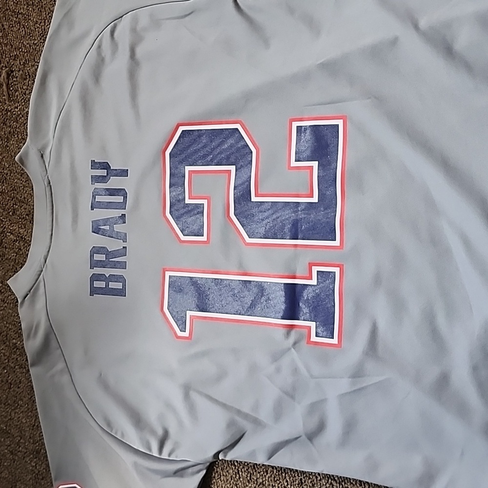 Patriots Brady 12 jersey